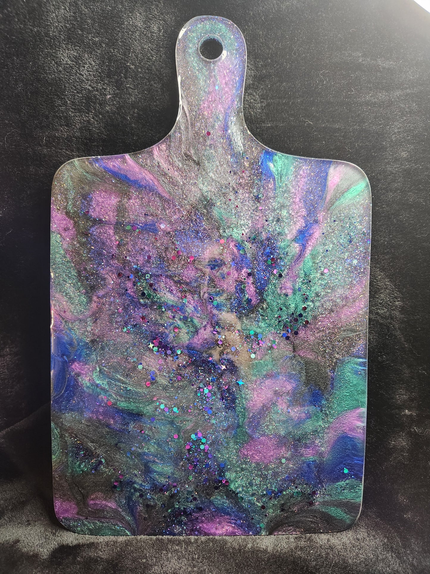 Large Purple Galaxy Cheeseboard