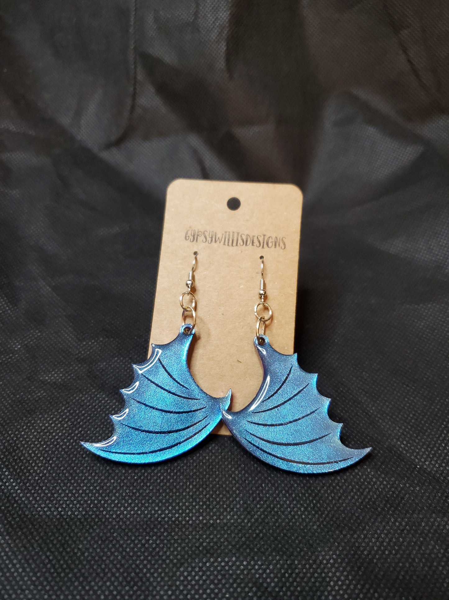 Bat Boy Dangle Earrings