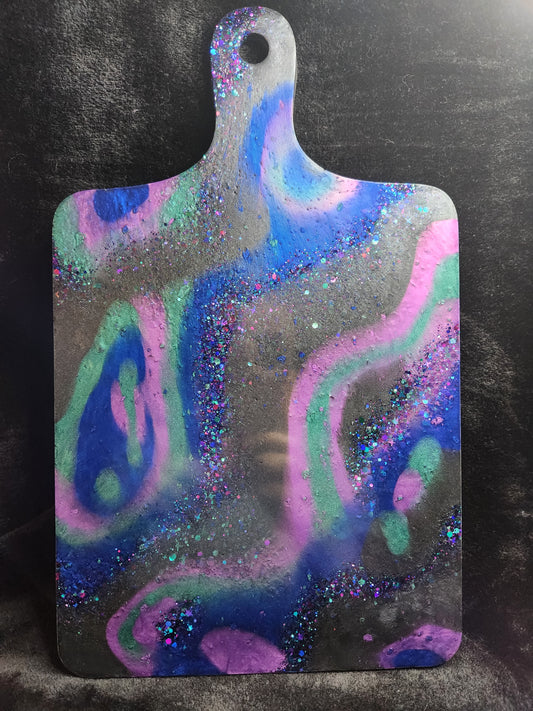 Large Purple Galaxy Cheeseboard