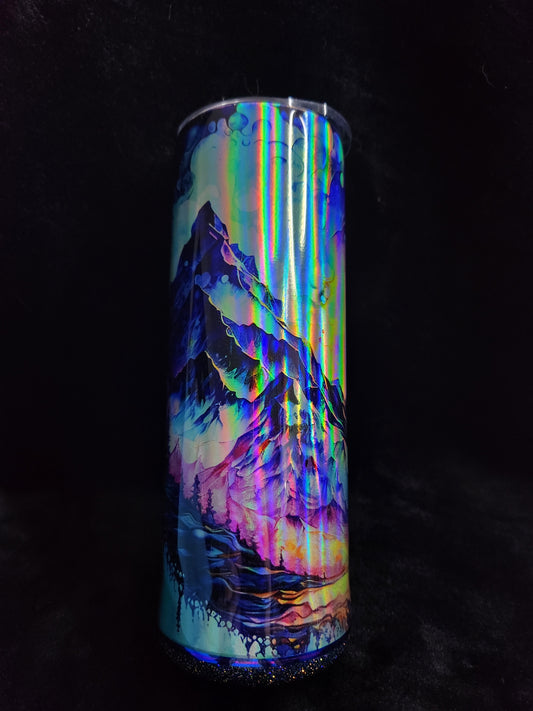 Holographic Rainbow Mountains 20 oz Cup