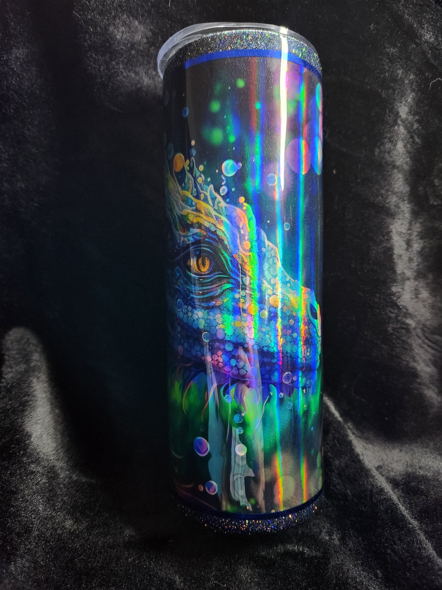 Holographic Rainbow Dragon 20 oz Cup