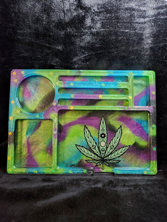 Good Vibes Sectioned Tray