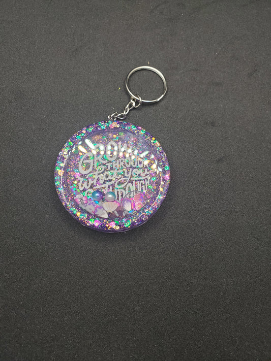 Mental Health Reminder Shaker Keychain