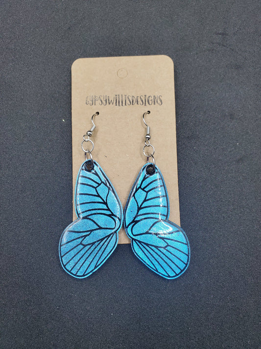 Faerie Wings Dangle Earrings