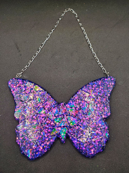 Holographic Butterfly Wall Hanging