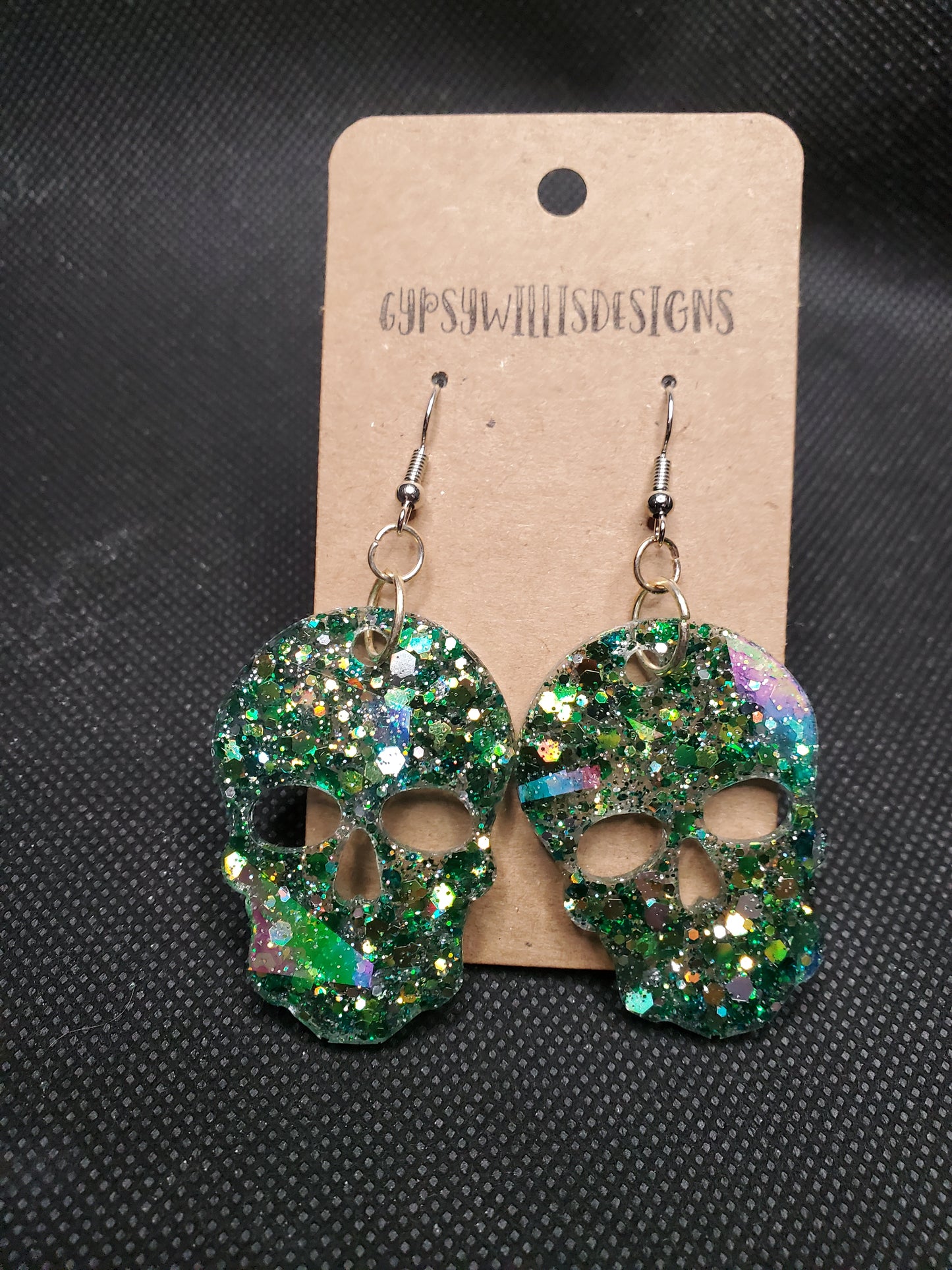 PotterHead Holo Skull Earrings