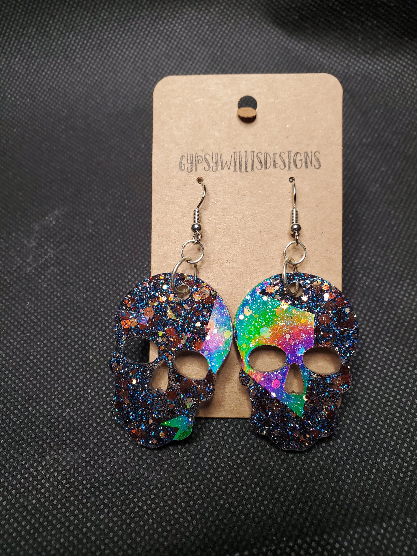 PotterHead Holo Skull Earrings