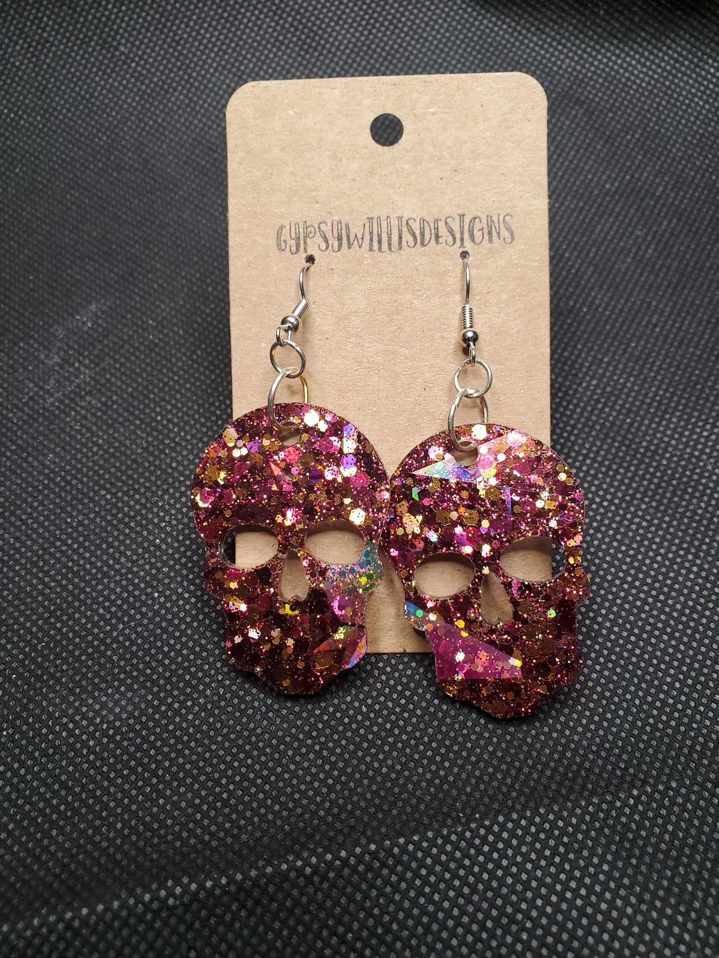 PotterHead Holo Skull Earrings