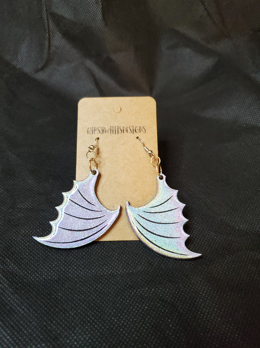 Bat Boy Dangle Earrings